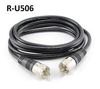 6ft RG58 Coax UHF (PL259) Male/Male 50 ohm Antenna Cable