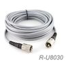 30ft RG-8/U Mini Coax UHF PL-259 Male/Male Grey Coax Cable