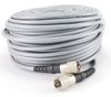 Cablesonline 110ft RG-8/U Mini Coax UHF Pl-259 Male/Grey Antenna Cable (R-U8110)