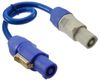 16AWG Stage Lighting Fixture PowerCon-Compatible Power-Through BLUE Cable