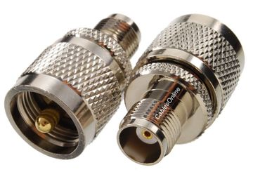 TNC Female to UHF PL259 Male RF Coaxial Adapter