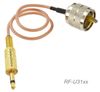 UHF Male to 3.5mm (1/8") TS Male RG316 Cable