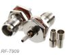 TNC Female Bulkhead Crimp Connector w/Solder-window for RG316/RG174/LMR100 Coax