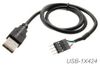 24-inch USB 2.0 A-Male to (1x4) 4-Pin IDC Motherboard Connector Adapter Cable