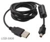 6 ft USB 2.0 A to Mini-B 8-Pin Cable for Nikon Coolpix 880, 885, 990, 5000, 8700 6 ft USB 2.0 A to Mini-B 8-Pin Cable for Nikon Coolpix 880, 885, 990, 5000, 8700