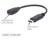 5" USB Type-C Male to USB Micro-B 5-Pin Female USB 2.0 Adapter 5" USB Type-C Male to USB Micro-B 5-Pin Female USB 2.0 Adapter