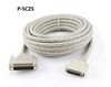 25ft Parallel IEEE1284 DB25 Male to Mini Centonics 36Pin Plug Printer Cable