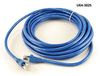 25ft Shielded CAT6A Network STP 500MHz Bare Copper Ethernet RJ45 Patch Cable
