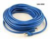 50ft Shielded CAT6A Network STP 500MHz Bare Copper Ethernet RJ45 Patch Cable