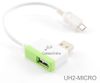 USB 2.0 Pigtail HUB with Micro USB and Passthrough USB 2.0 Type-A connector USB 2.0 Pigtail HUB with Micro USB and Passthrough USB 2.0 Type-A connector