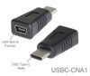 USB Type-C Male to USB Mini-B 5-Pin Female USB 2.0 Adapter USB Type-C Male to USB Mini-B 5-Pin Female USB 2.0 Adapter