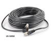100ft CAT5e RJ45 Shielded 90 Degree Down to Straight FTP Ethernet LAN Cable