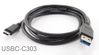 3ft USB-3.1 Type-C Male to USB-3.1 Standard-A 9-Pin Male Cable