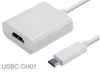 4-inch USB-3.1 Type-C Male to HDMI Female Video Adapter Pigtail