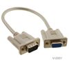 1ft VGA (HD15) Male to Female Monitor Video Cable
