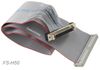 18" SCSI 50-Pin IDC50 Female to External SCSI-2 HPDB50 Female Ribbon Cable