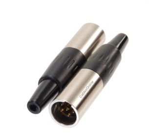 5-Pin Mini-XLR Male Connector