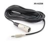 25ft 3.5mm TRS Balanced Plug to 3-Pin XLR Male Balanced Plug Audio Cable