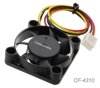 40x40x10mm 3-Pin 12V Brushless DC Cooling Fan