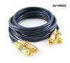 5ft 2-RCA to 2-RCA Gold-Plated Male to Male DJ/Mixer/Stereo System Audio Cable