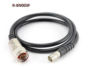 3ft RG8x Coax BNC Female to N-Type Male Antenna Cable