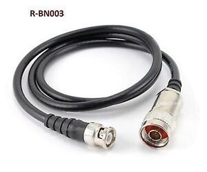 3ft RG8x Coax BNC Male to N-Type Male Antenna Cable
