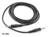 6ft 3.5mm (1/8") Stereo TRRS 4-Pole Male to Female Cable