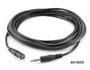 15ft 3.5mm (1/8") Stereo TRRS 4-Pole Male to Female Cable