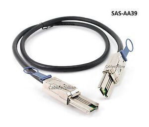 39 inch Mini-SAS 26-Pin SFF-8088 to Mini-SAS 26-Pin SFF-8088 External Cable