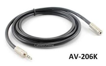 6ft Pro 3.5mm Stereo Male/Female Audio Extension Cable