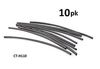 10-PACK of 6inch long 1/16" Heat Shrink Cable Tube/Tubing 10-PACK of 6inch long 1/16" Heat Shrink Cable Tube/Tubing