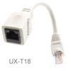 T1 Crossover Male to Female Adapter, 8P8C/RJ48 (Pin 1,2,4,5) T1 Crossover Male to Female Adapter, 8P8C/RJ48 (Pin 1,2,4,5)