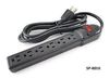 6 Outlet Surge Protector 90J / 15AMP Power Strip w/ 6ft Cable, Black 6 Outlet Surge Protector 90J / 15AMP Power Strip w/ 6ft Cable, Black