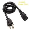 25ft AC Power 16 Gauge IEC C13 to NEMA5-15p 3-Conductor PC Power Cable/Cord