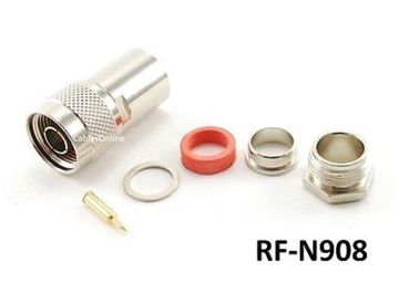 N-Type Plug RG8A 213/214 Clamp On Connector for Coax Cable