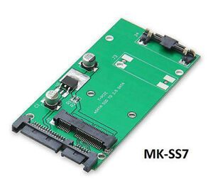 70mm (1.8") mSATA SSD to 2.5" SATA Drive Converter Adapter
