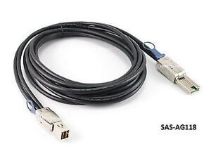 10ft Mini-SAS 26-Pin SFF-8088 to Mini-SAS 36-Pin SFF-8644 External Cable