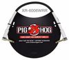 6ft Pig Hog 1/4" 90-Degree Mono Male/Male, 8mm/OD 14AWG Instrument Cable