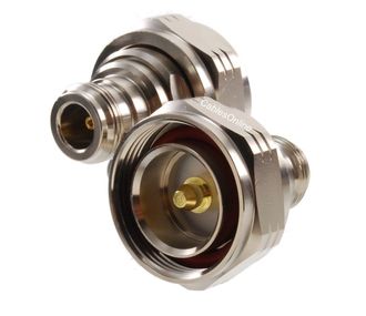L29 7/16 DIN Male to N-Type Female RF Adapter