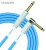 20ft Kirlin 1/4" Mono M/M Straight to Right Angle Instrument Cable, Blueline