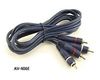6ft 2-RCA to 2-RCA Blue Male to Male Mixer/ Stereo System Audio Cable 6ft 2-RCA to 2-RCA Blue Male to Male Mixer/ Stereo System Audio Cable