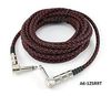 25ft 1/4" Mono Right-Angle Male to Male Woven Guitar/ Bass Cable