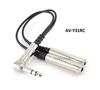 1ft CablesOnline 1/4" Stereo Male to Dual 1/4" Female Audio Y-Splitter Cable