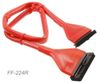 2ft. 34-Pin (2x17) Female to Female 2.54mm-Pitch 34-wire IDC Red Round Cable 2ft. 34-Pin (2x17) Female to Female 2.54mm-Pitch 34-wire IDC Red Round Cable