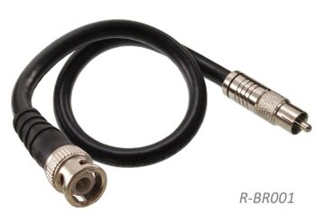 1ft RG6 BNC Male to RCA Male 75&#937; HD-SDI Video Cable