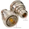 7/16 DIN Female to N-Type Female RF Adapter