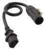10ft 16AWG Stage Lighting Fixture Male True1 to IEC-60320-C13 Power Cable