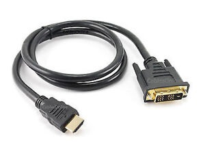 DVI-D Male to HDMI Male Single Link Monitor Cable