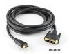 15ft DVI-D Male to HDMI Male Single Link Monitor Cable