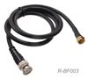 3ft BNC Male to F-Type Male 50 ohm RG8x Coax Cable